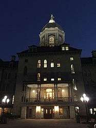 Golden Dome at night