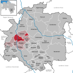 Gronau (Leine) in HI.svg