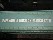 Everyone's Irish on 17 March