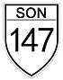 Sonora State Highway 147 shield