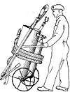 Harvey Flame Thrower transport diagram.