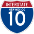 Interstate 10 marker