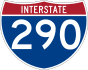 Interstate 290 marker