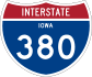 Interstate 380 marker