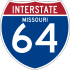 Interstate 64 marker