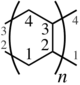 Regular double-strand organic polymer CRU.