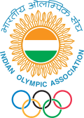 Indian Olympic Association  भारतीय ओलम्पिक संघ logo