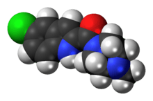 Ball-and-stick model of the JNJ-7777120 molecule