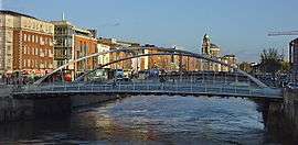 James Joyce Bridge - looking downstream