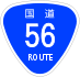 National Route 56 shield