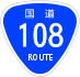 National Route 108 shield