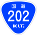 National Route 202 shield