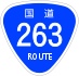 National Route 263 shield