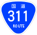 National Route 311 shield