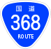 National Route 368 shield