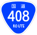 National Route 408 shield