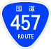 National Route 457 shield