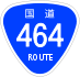 National Route 464 shield