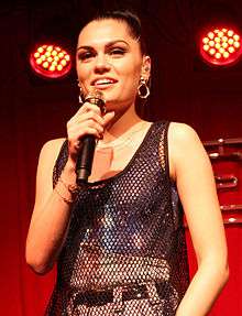 Jessie J at Nova's Red Room in Sydney Australia.