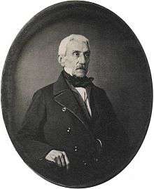 Photo of an aged José de San Martín