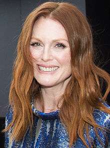 Photo of Julianne Moore at the 2014 Toronto International Film Festival.