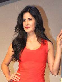 Katrina Kaif looking towards camera