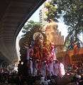 Lalbaugcha Raja on its way for viserjan.JPG