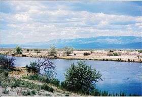 A photo of the Raft River Mountains viewed from the southeast