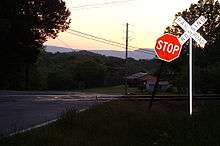 A Lookout Mountain as seen from Straight Gut and Old Lafayette Road in Rock Spring.