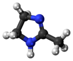 Ball-and-stick model of the lysidine molecule