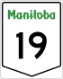 Manitoba Highway 19 shield