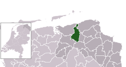 Location of Winsum