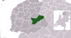 Location of Opsterland