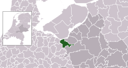 Location of Nijkerk