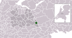 Location of Veenendaal