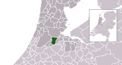 Location of Amstelveen