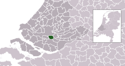 Location of Barendrecht