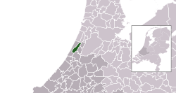 Location of Noordwijkerhout