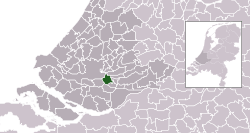 Location of Ridderkerk