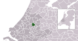 Location of Waddinxveen