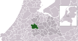 Location of Woerden