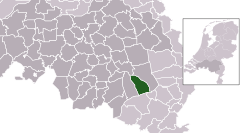 Location of Asten