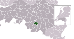 Location of Veldhoven