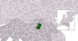 Location of Bernheze