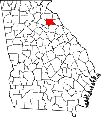 State map highlighting Madison County