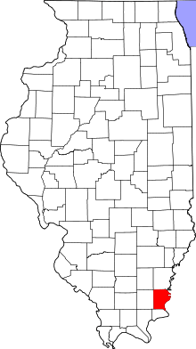 State map highlighting Gallatin County