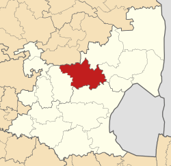 Location in Mpumalanga