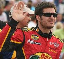 Martin Truex Jr. before a race in 2007