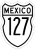 Federal Highway 127 shield