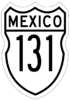 Federal Highway 131 shield